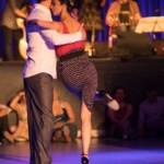 Nina Gonzales und Uwe Kops Tanzen eine Tango-Show. Bild von Michael Röhrig