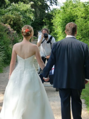 Danke an die Trauzeugin Lilian Werning für die schönen Making-ofs. Brautpaarshooting